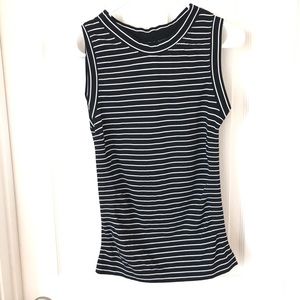 Kathy Maternity Stretch one size cami black white